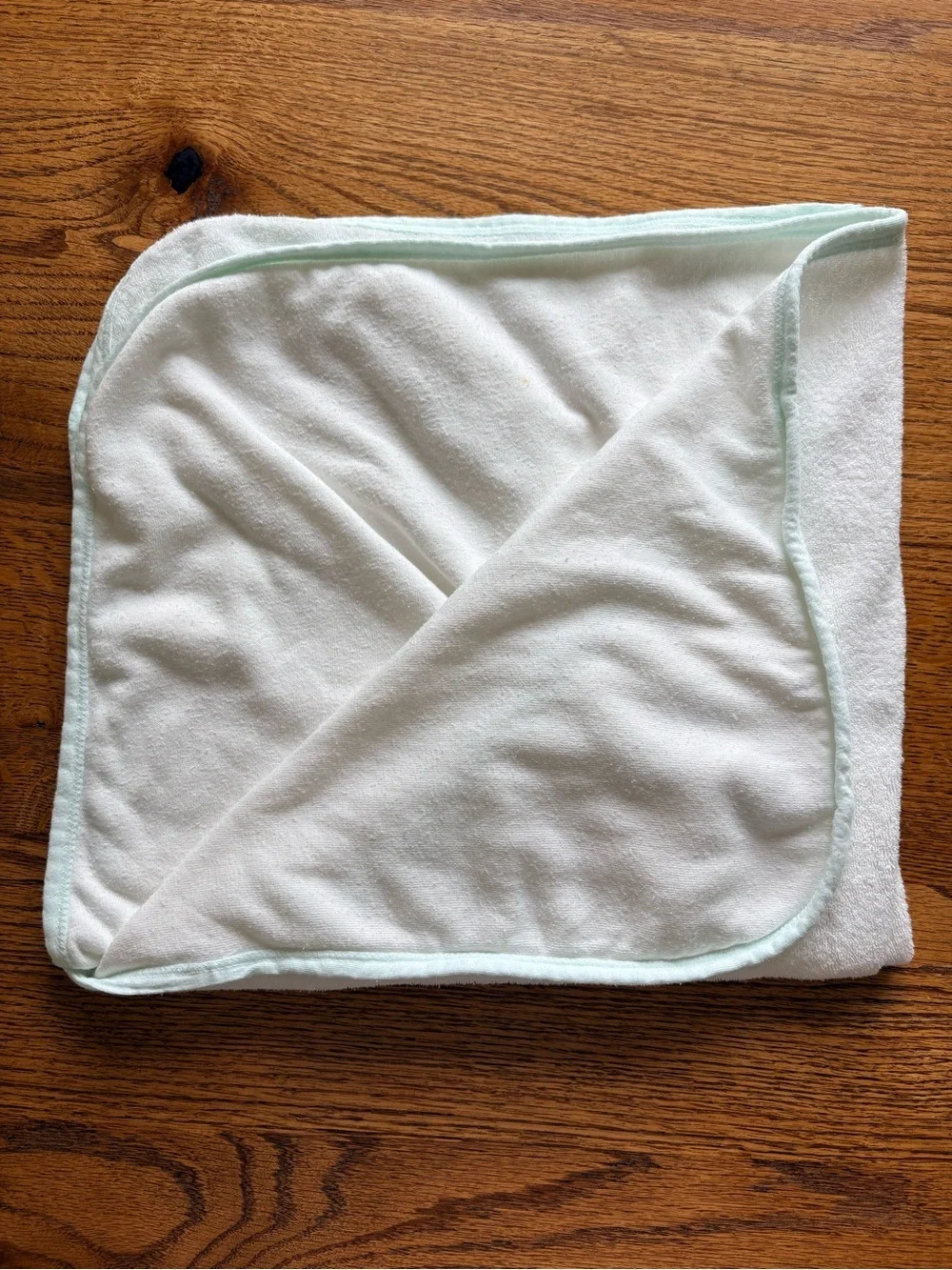 Vintage Sesame Street White Reigel style Hooded Baby Towel